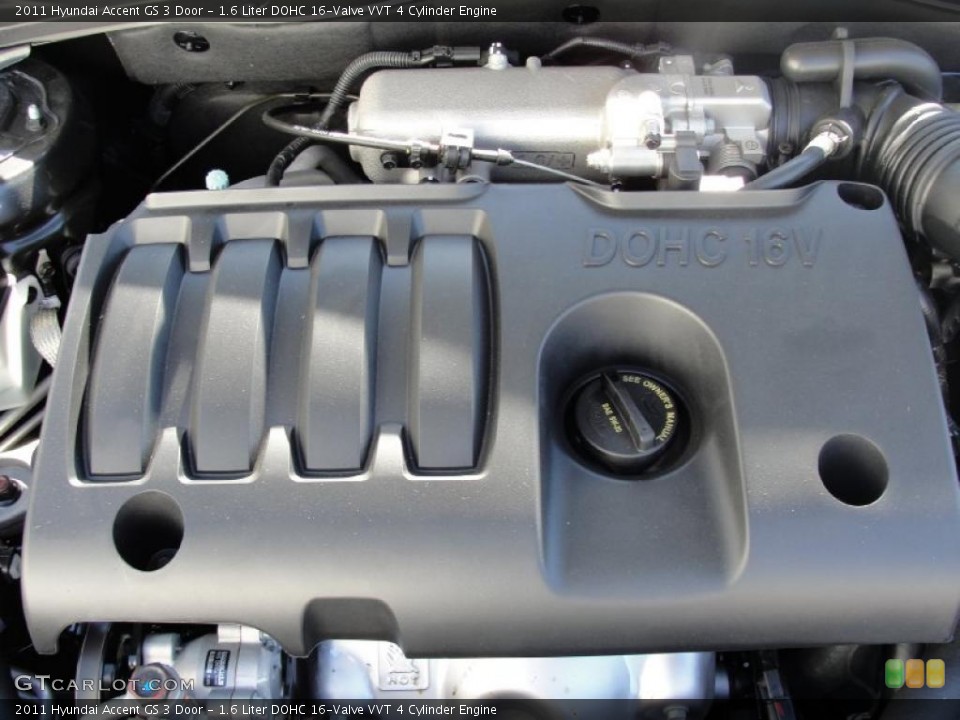 1.6 Liter DOHC 16Valve VVT 4 Cylinder Engine for the 2011