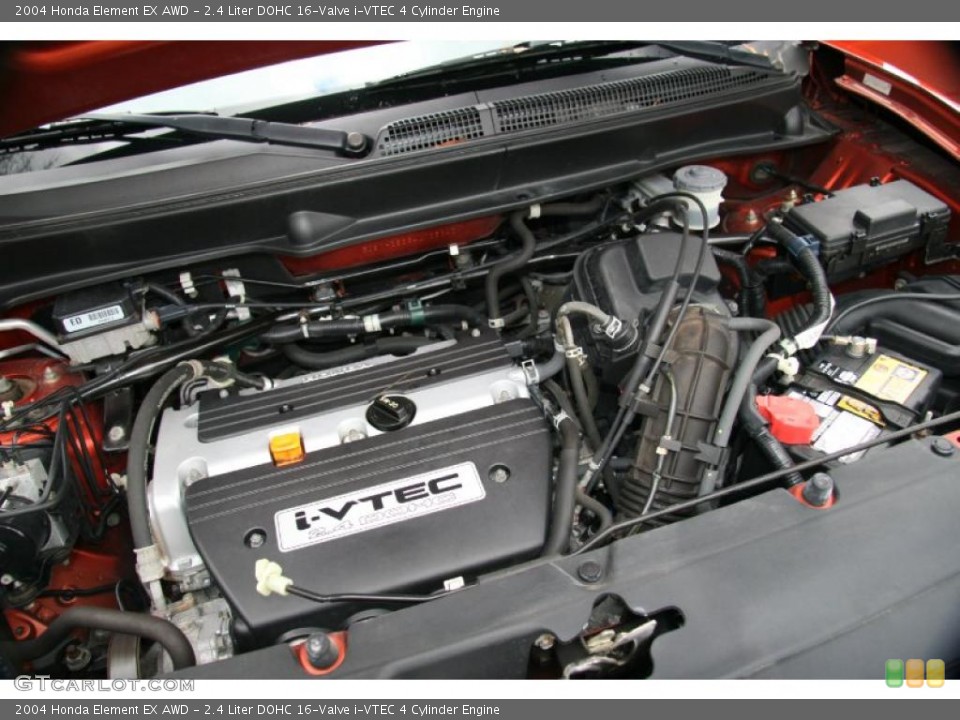 2.4 Liter DOHC 16-Valve i-VTEC 4 Cylinder Engine for the 2004 Honda Element #40200692