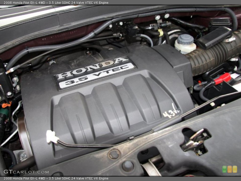 3.5 Liter SOHC 24 Valve VTEC V6 Engine for the 2008 Honda Pilot #40201128