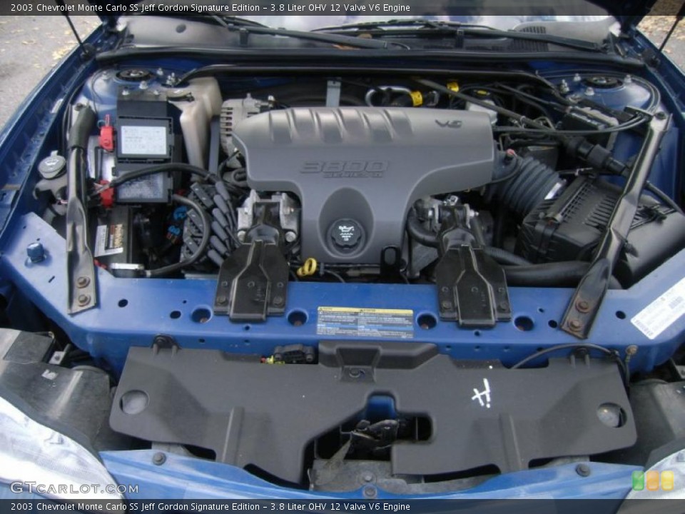 3.8 Liter OHV 12 Valve V6 Engine for the 2003 Chevrolet Monte Carlo #40203920