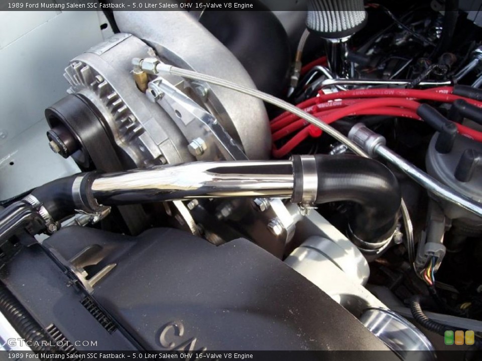 5.0 Liter Saleen OHV 16-Valve V8 Engine for the 1989 Ford Mustang #40217528