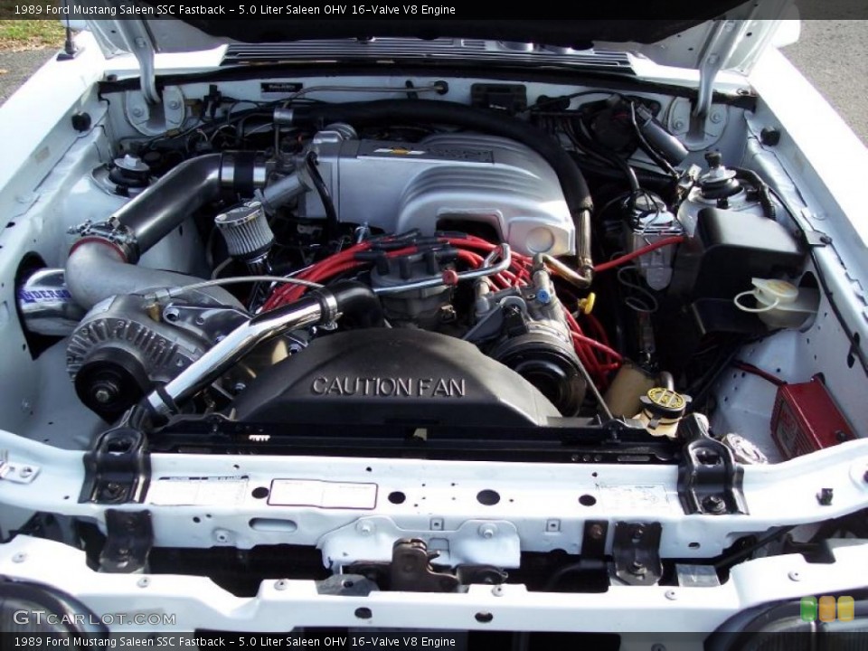 5.0 Liter Saleen OHV 16-Valve V8 Engine for the 1989 Ford Mustang #40217532