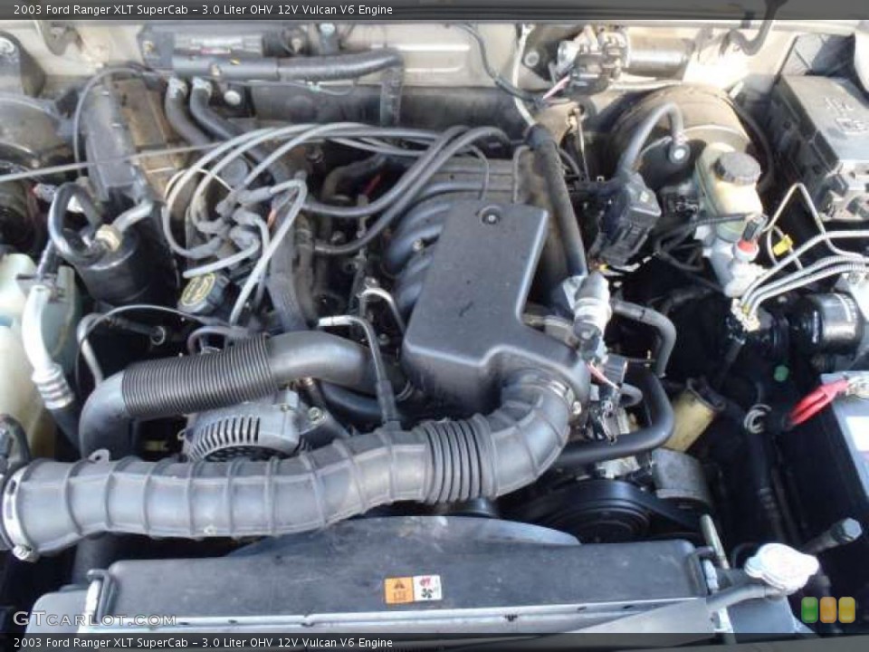 3.0 Liter OHV 12V Vulcan V6 Engine for the 2003 Ford Ranger #40219946