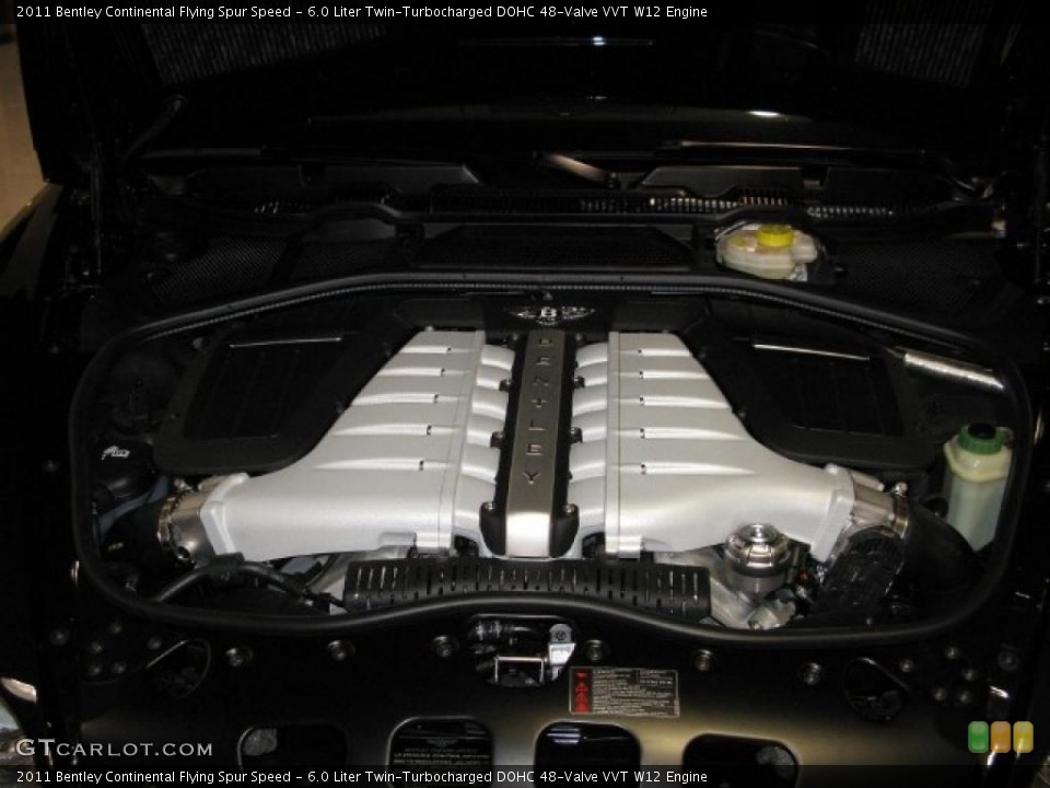 6.0 Liter Twin-Turbocharged DOHC 48-Valve VVT W12 Engine for the 2011 Bentley Continental Flying Spur #40224186