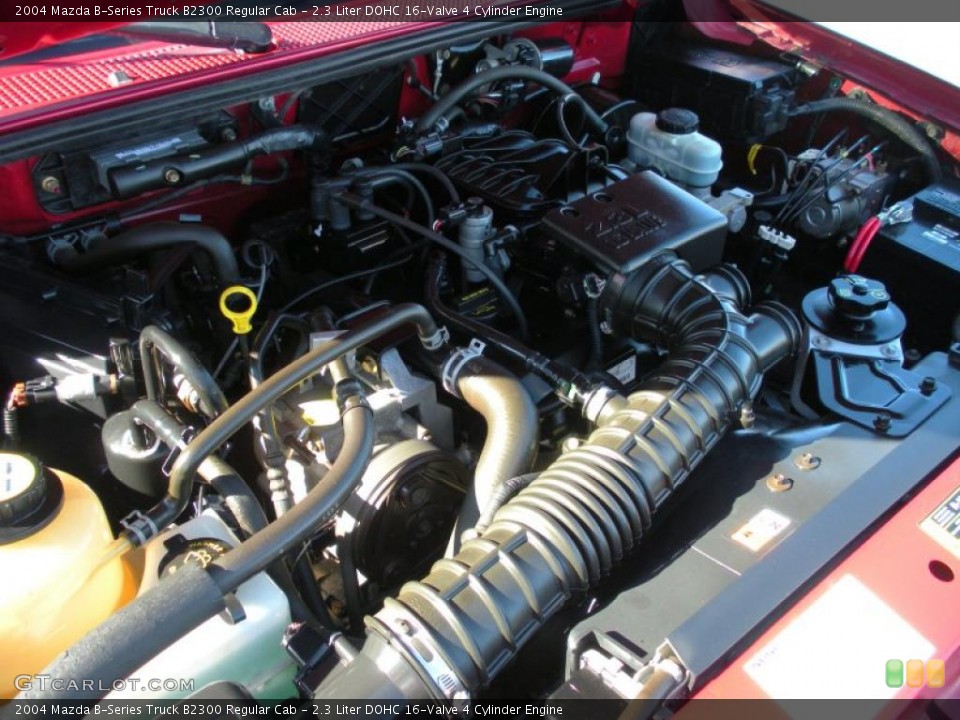 2.3 Liter DOHC 16-Valve 4 Cylinder 2004 Mazda B-Series Truck Engine