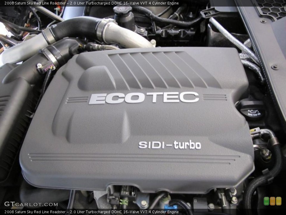 2.0 Liter Turbocharged DOHC 16-Valve VVT 4 Cylinder Engine for the 2008 Saturn Sky #40230678
