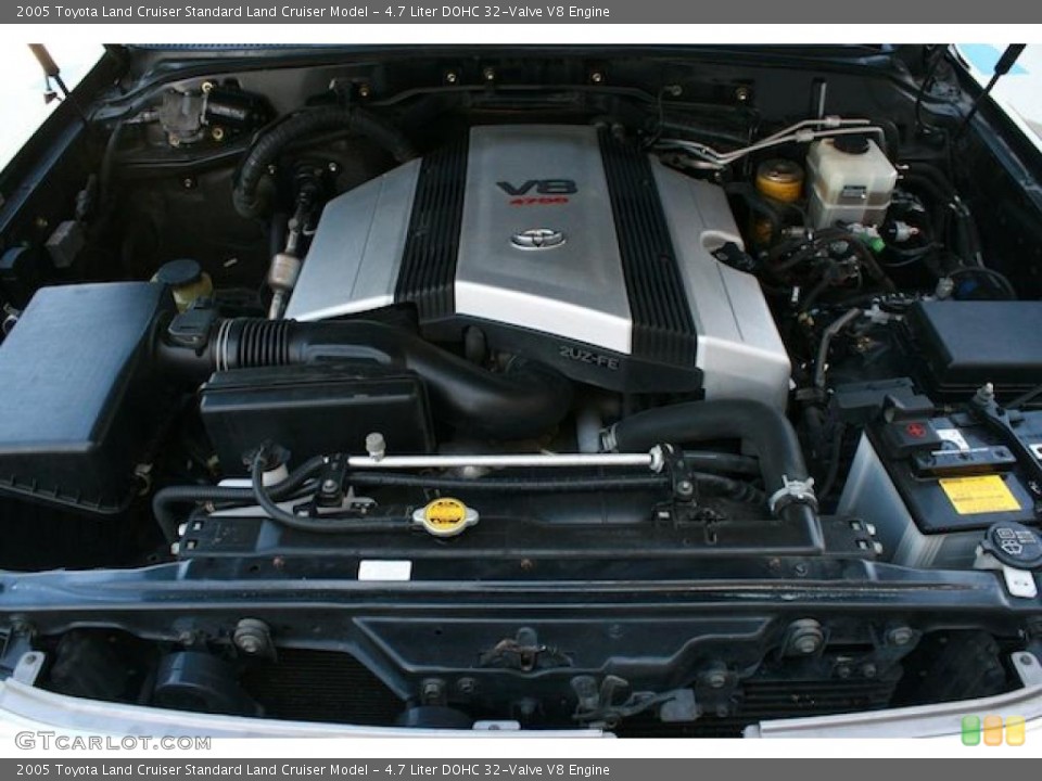 4.7 Liter DOHC 32-Valve V8 Engine for the 2005 Toyota Land Cruiser #40246330