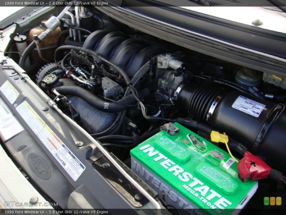 3.8 Liter OHV 12-Valve V6 Engine for the 1999 Ford Windstar #40246790