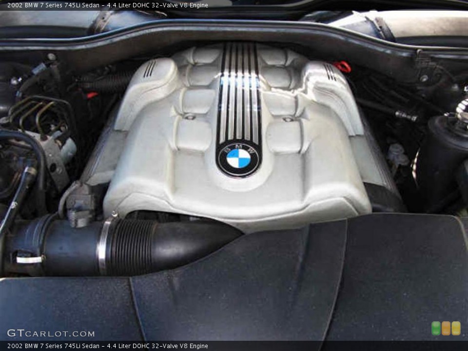 4.4 Liter DOHC 32-Valve V8 Engine for the 2002 BMW 7 Series #40247914