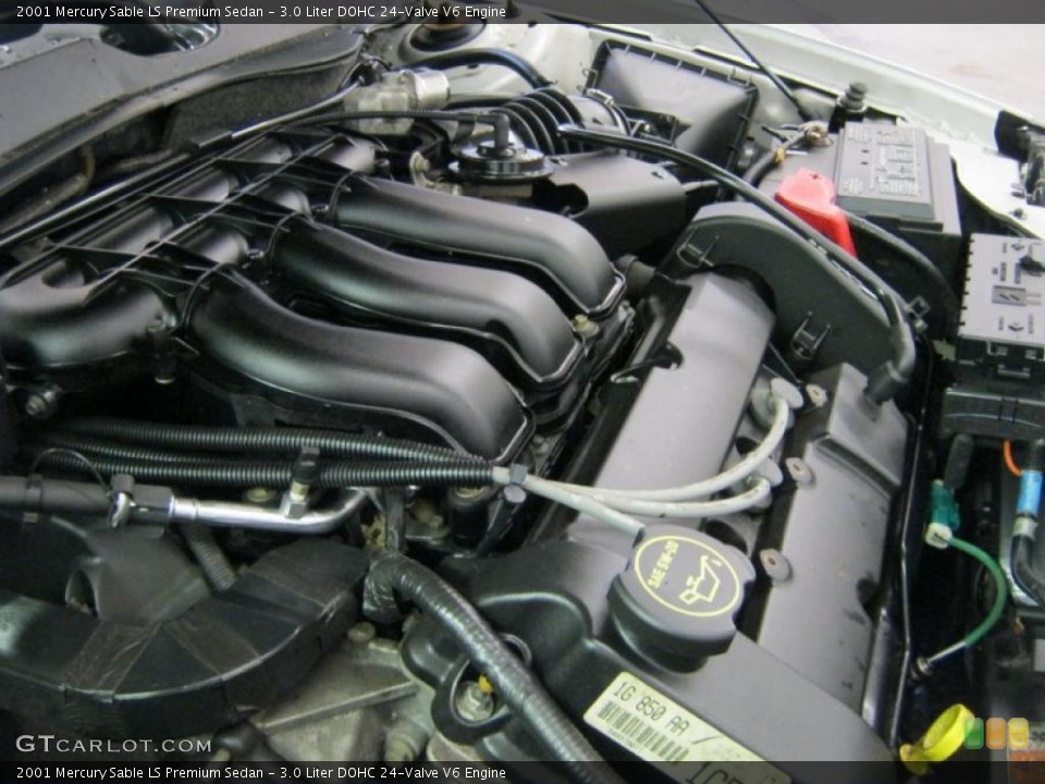 3.0 Liter DOHC 24-Valve V6 Engine for the 2001 Mercury Sable #40266038