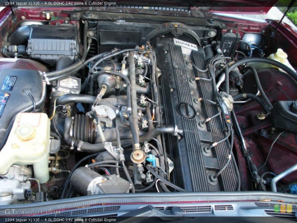 4.0L DOHC 24V Inline 6 Cylinder 1994 Jaguar XJ Engine