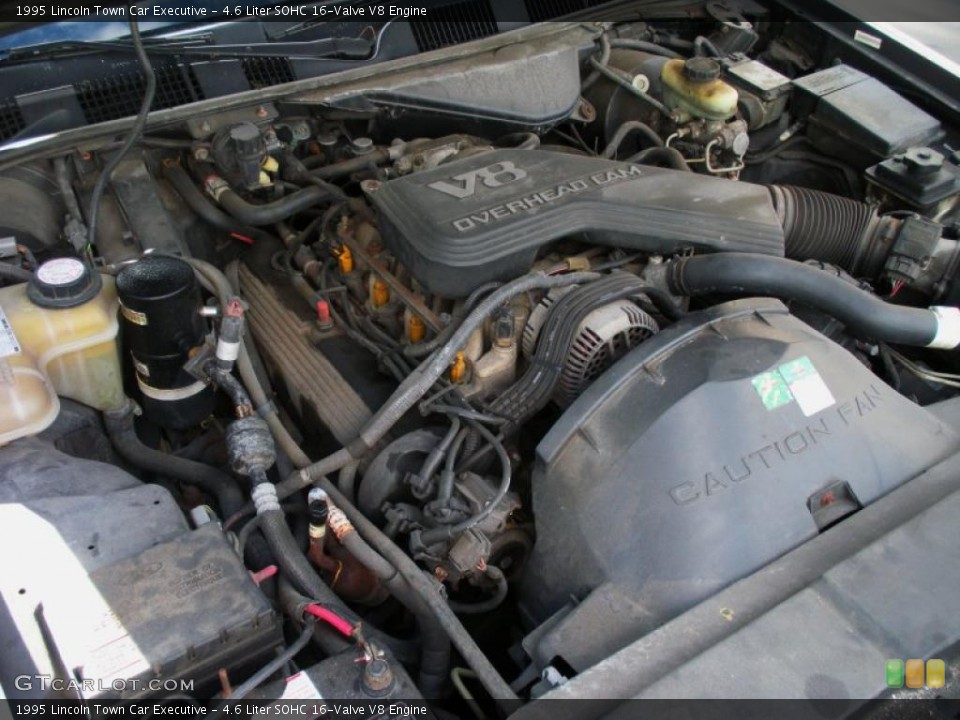 4.6 Liter SOHC 16-Valve V8 Engine for the 1995 Lincoln Town Car #40268026