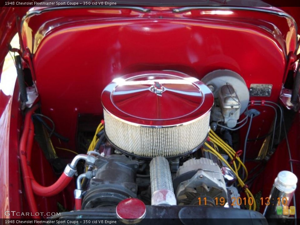 350 cid V8 1948 Chevrolet Fleetmaster Engine