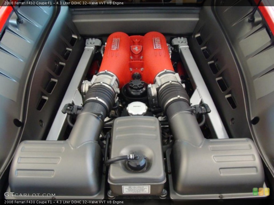 4.3 Liter DOHC 32-Valve VVT V8 Engine for the 2008 Ferrari F430 #40272710