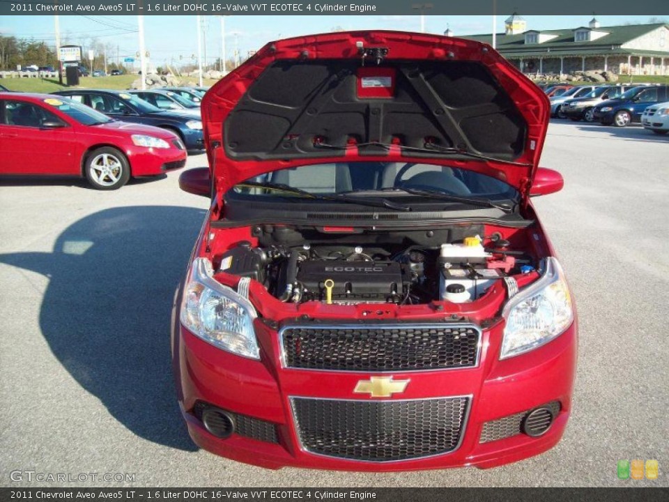 1.6 Liter DOHC 16-Valve VVT ECOTEC 4 Cylinder Engine for the 2011 Chevrolet Aveo #40272982