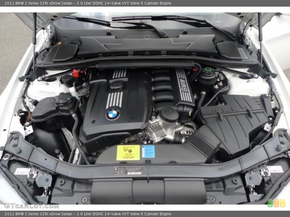 3.0 Liter DOHC 24-Valve VVT Inline 6 Cylinder Engine for the 2011 BMW 3 Series #40279142