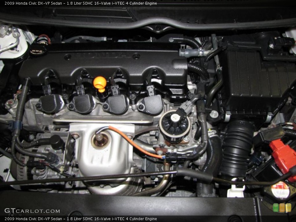 1.8 Liter SOHC 16-Valve i-VTEC 4 Cylinder Engine for the 2009 Honda Civic #40286491