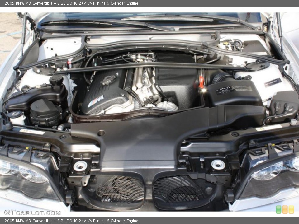 3.2L DOHC 24V VVT Inline 6 Cylinder Engine for the 2005 BMW M3 #40293999