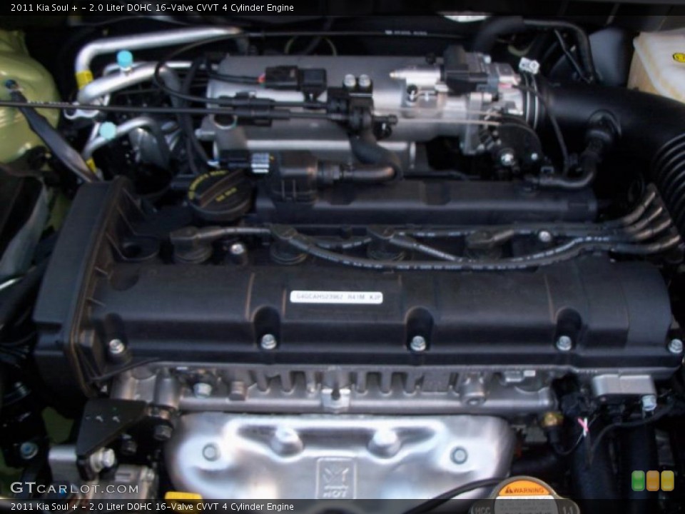 2.0 Liter DOHC 16-Valve CVVT 4 Cylinder Engine for the 2011 Kia Soul #40307316
