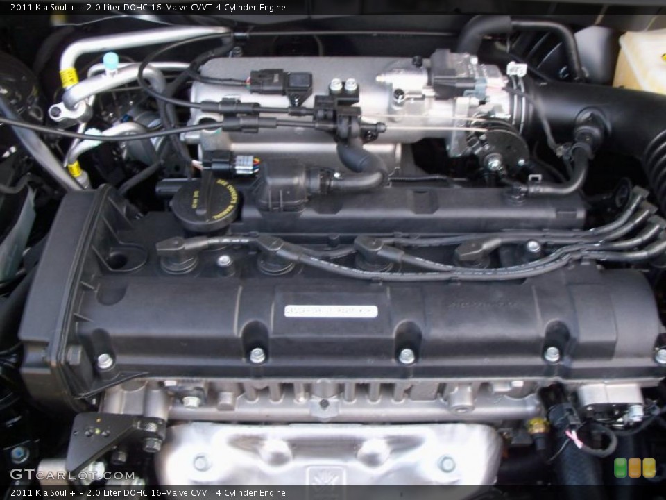 2.0 Liter DOHC 16-Valve CVVT 4 Cylinder Engine for the 2011 Kia Soul #40307820