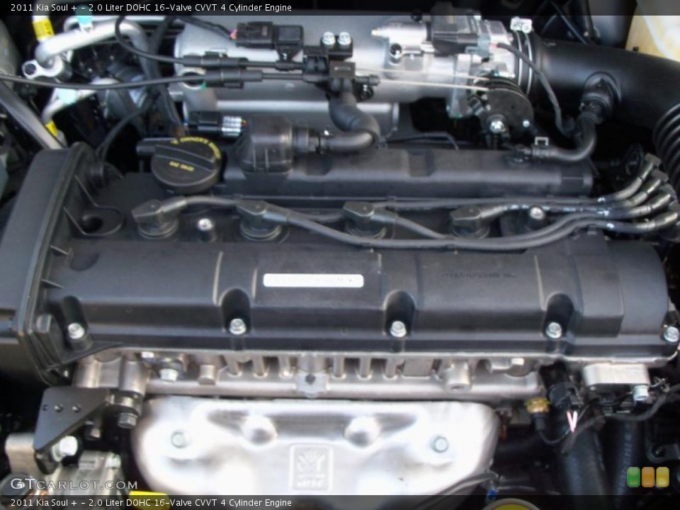 2.0 Liter DOHC 16-Valve CVVT 4 Cylinder Engine for the 2011 Kia Soul #40308336