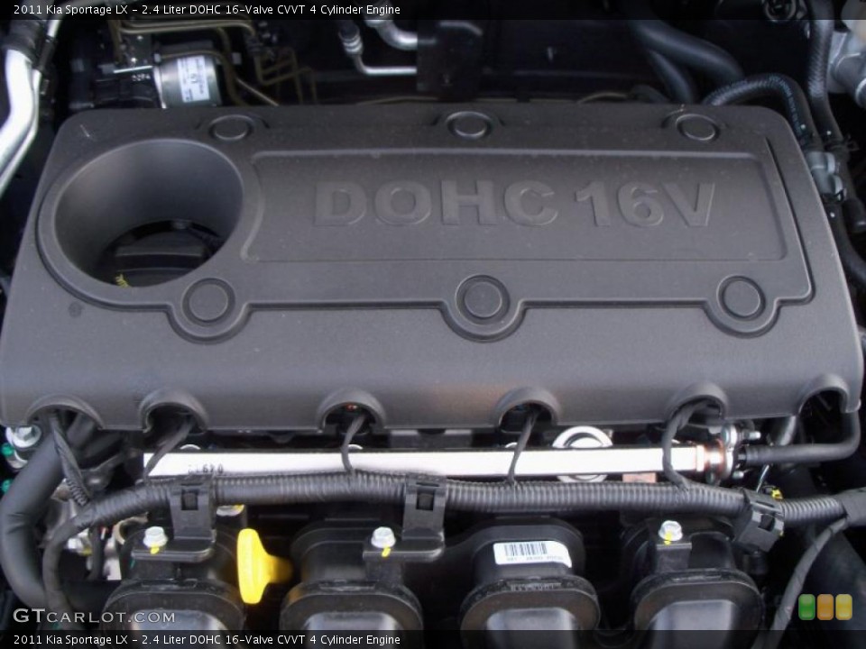 2.4 Liter DOHC 16-Valve CVVT 4 Cylinder Engine for the 2011 Kia Sportage #40309352
