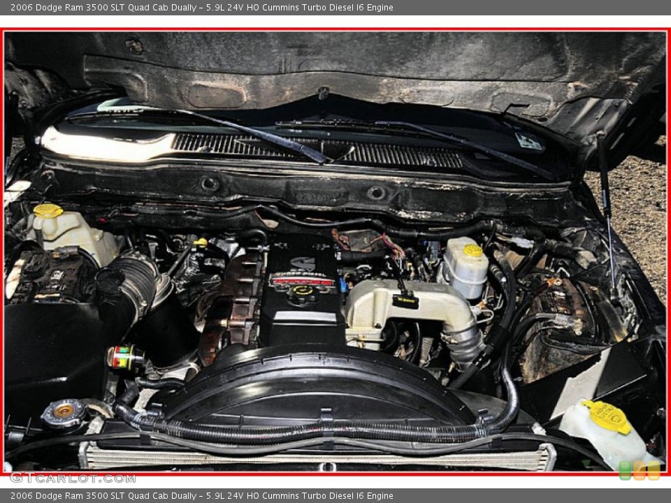 5.9L 24V HO Cummins Turbo Diesel I6 Engine for the 2006 Dodge Ram 3500 #40311416