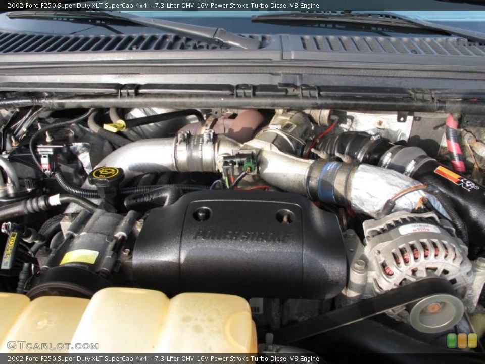 7.3 Liter OHV 16V Power Stroke Turbo Diesel V8 Engine for the 2002 Ford F250 Super Duty #40315612