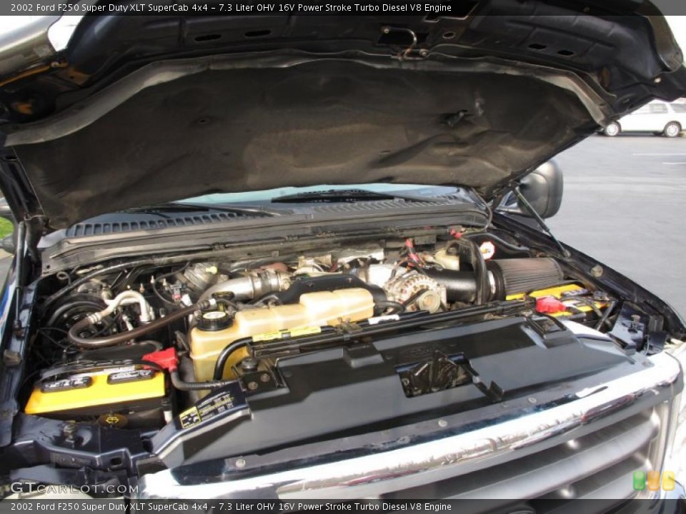 7.3 Liter OHV 16V Power Stroke Turbo Diesel V8 Engine for the 2002 Ford F250 Super Duty #40315636