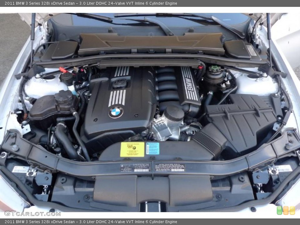 3.0 Liter DOHC 24-Valve VVT Inline 6 Cylinder Engine for the 2011 BMW 3 Series #40326764