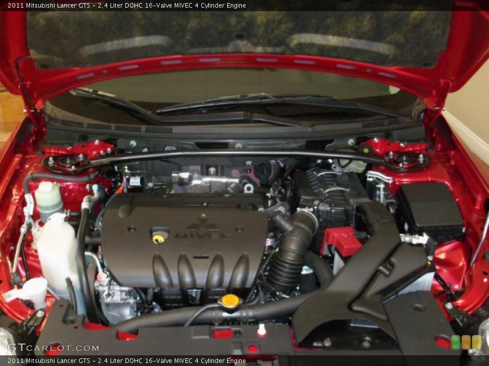 2.4 Liter DOHC 16-Valve MIVEC 4 Cylinder Engine for the 2011 Mitsubishi Lancer #40328949