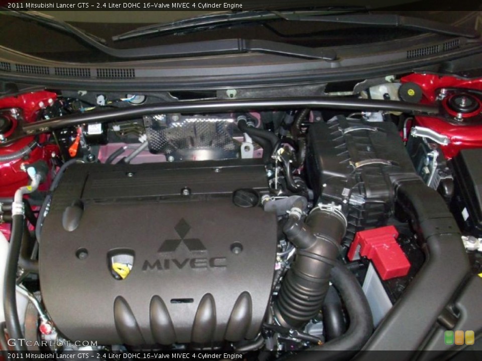 2.4 Liter DOHC 16-Valve MIVEC 4 Cylinder Engine for the 2011 Mitsubishi Lancer #40328965