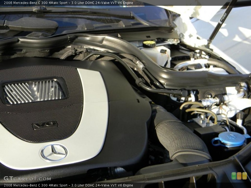 3.0 Liter DOHC 24-Valve VVT V6 Engine for the 2008 Mercedes-Benz C #40332672