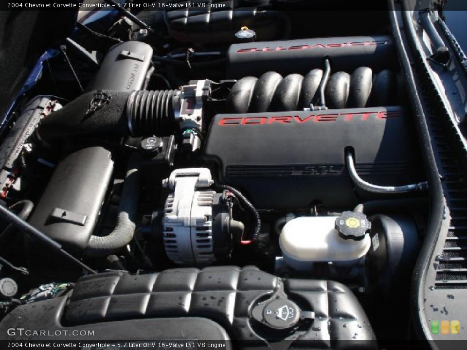 5.7 Liter OHV 16-Valve LS1 V8 Engine for the 2004 Chevrolet Corvette #40340131