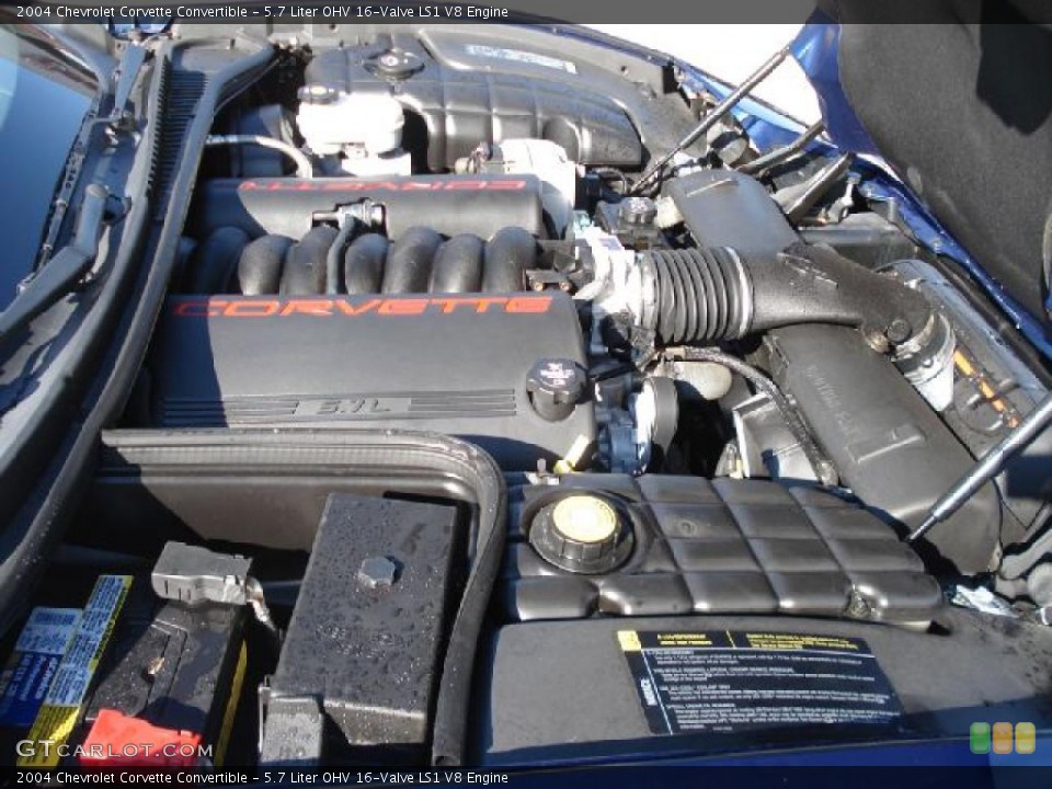 5.7 Liter OHV 16-Valve LS1 V8 Engine for the 2004 Chevrolet Corvette #40340143