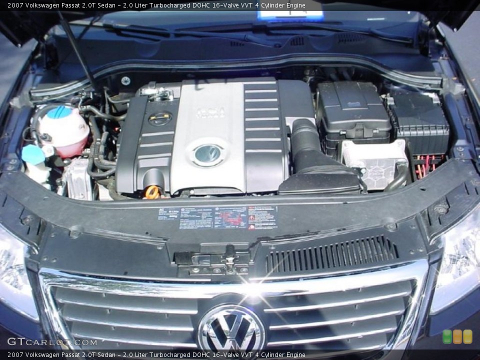 2.0 Liter Turbocharged DOHC 16-Valve VVT 4 Cylinder Engine for the 2007 Volkswagen Passat #40340683