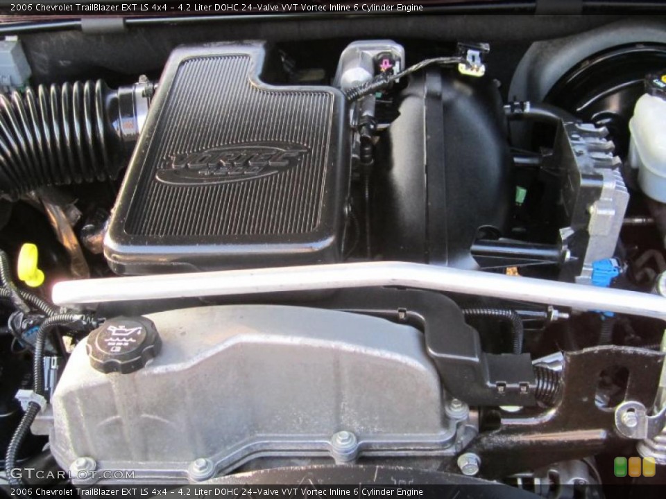 4.2 Liter DOHC 24-Valve VVT Vortec Inline 6 Cylinder Engine for the 2006 Chevrolet TrailBlazer #40342452