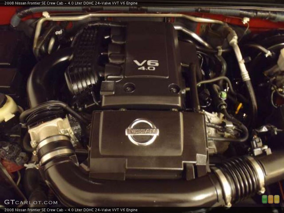 4.0 Liter DOHC 24-Valve VVT V6 Engine for the 2008 Nissan Frontier #40343926