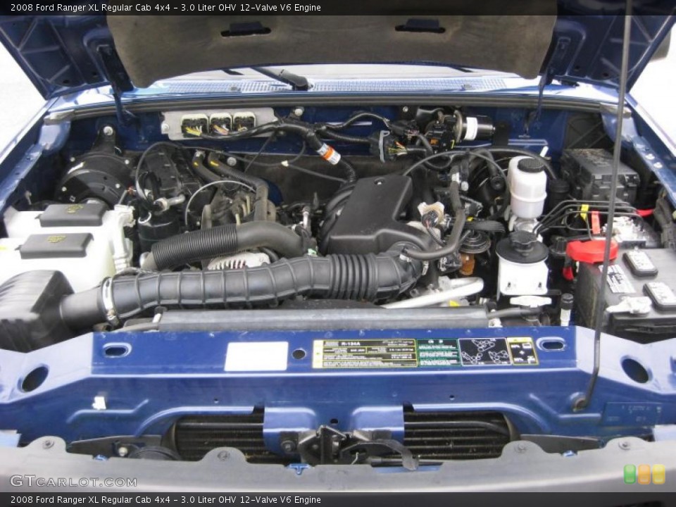 3.0 Liter OHV 12-Valve V6 Engine for the 2008 Ford Ranger #40343994