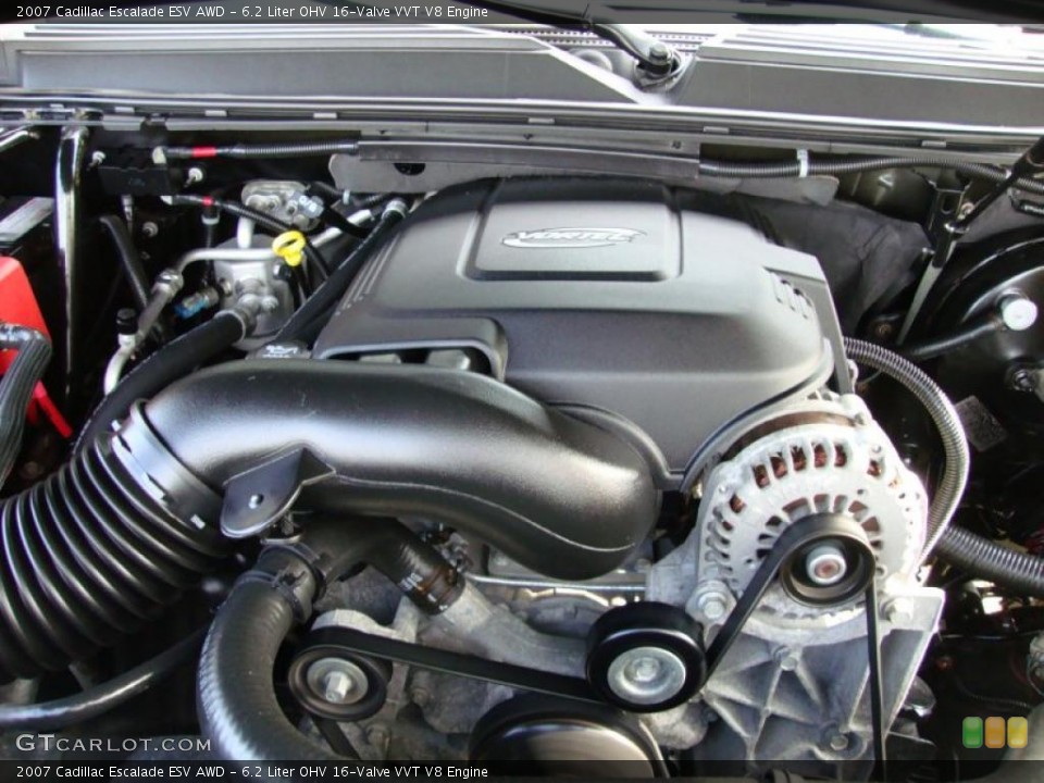 6.2 Liter OHV 16-Valve VVT V8 Engine for the 2007 Cadillac Escalade #40345754