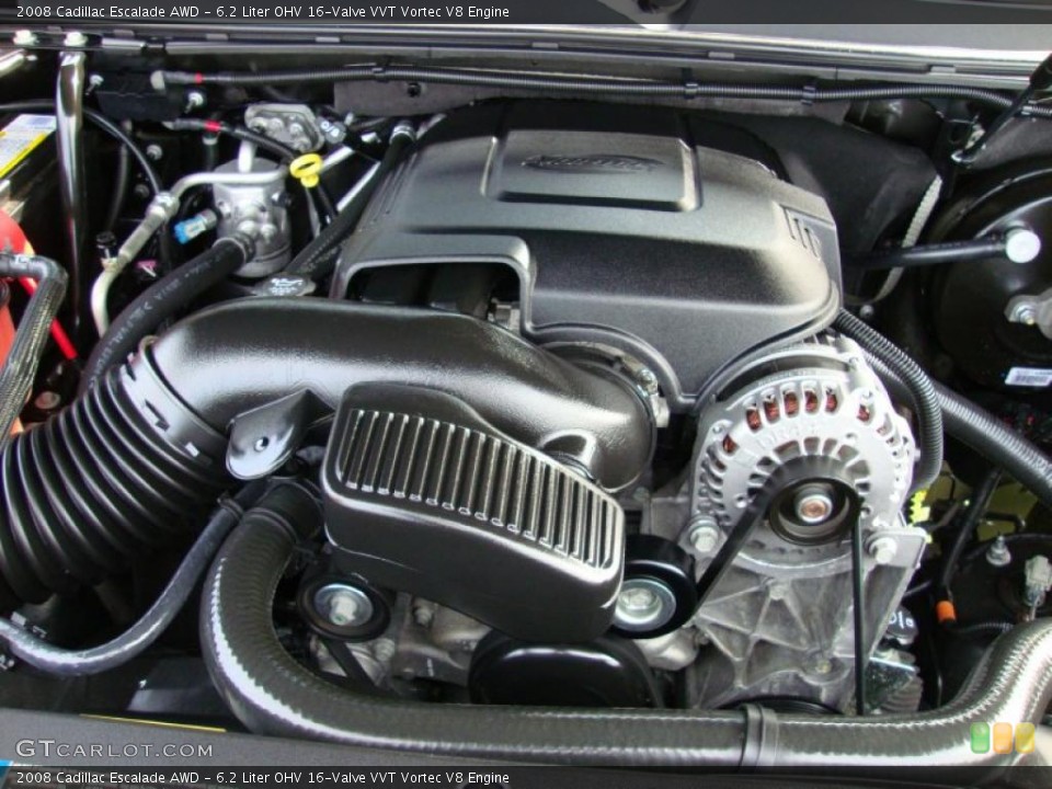 6.2 Liter OHV 16-Valve VVT Vortec V8 Engine for the 2008 Cadillac Escalade #40347582