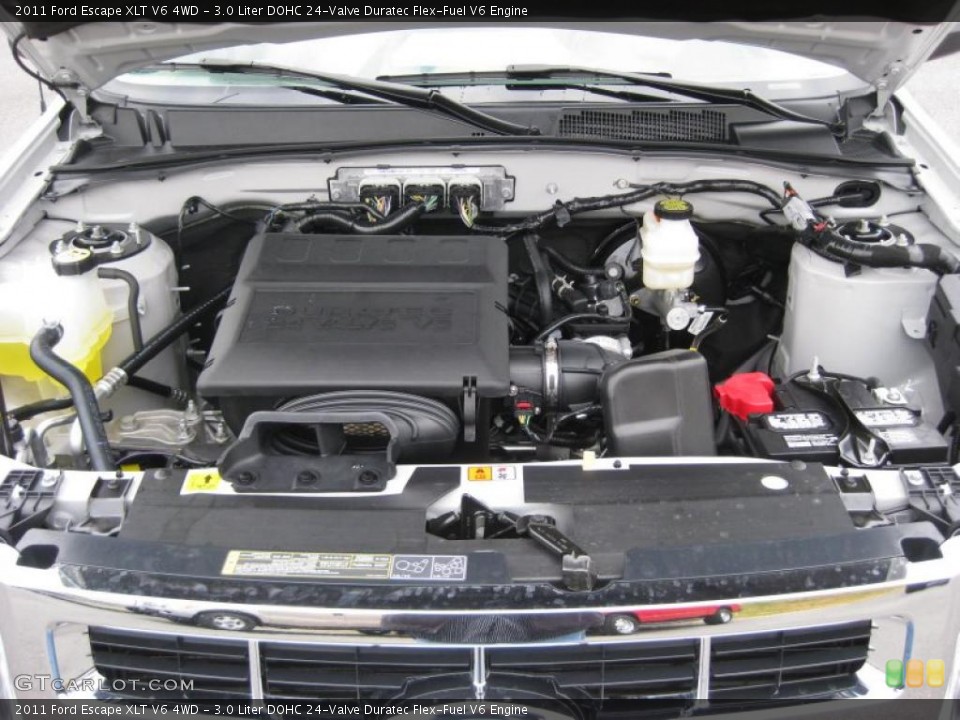 3.0 Liter DOHC 24-Valve Duratec Flex-Fuel V6 Engine for the 2011 Ford Escape #40350902
