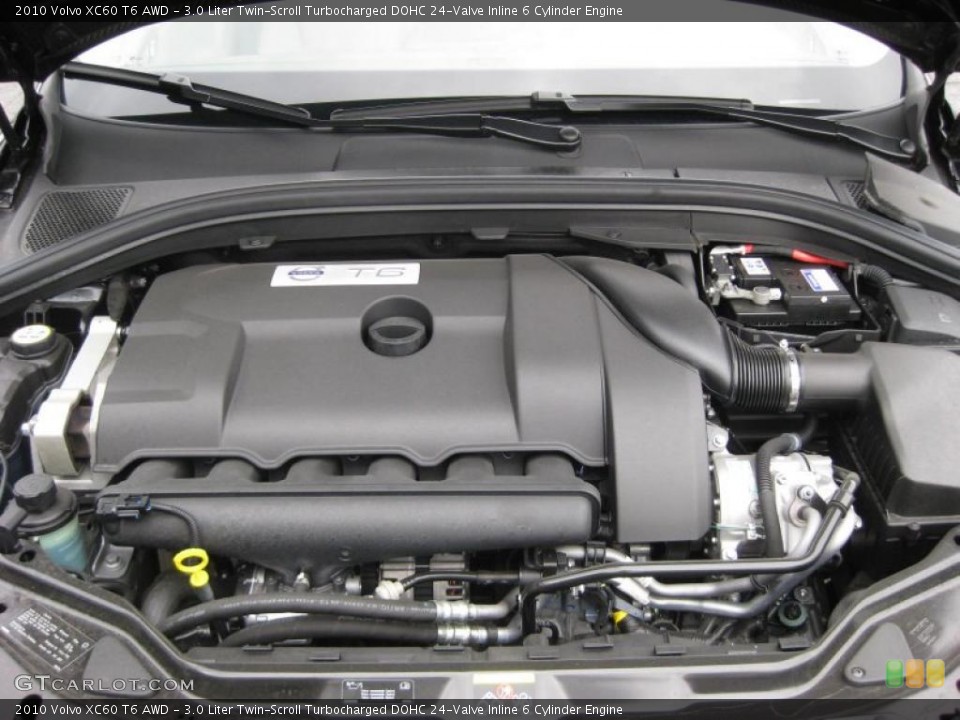 3.0 Liter Twin-Scroll Turbocharged DOHC 24-Valve Inline 6 Cylinder Engine for the 2010 Volvo XC60 #40352082