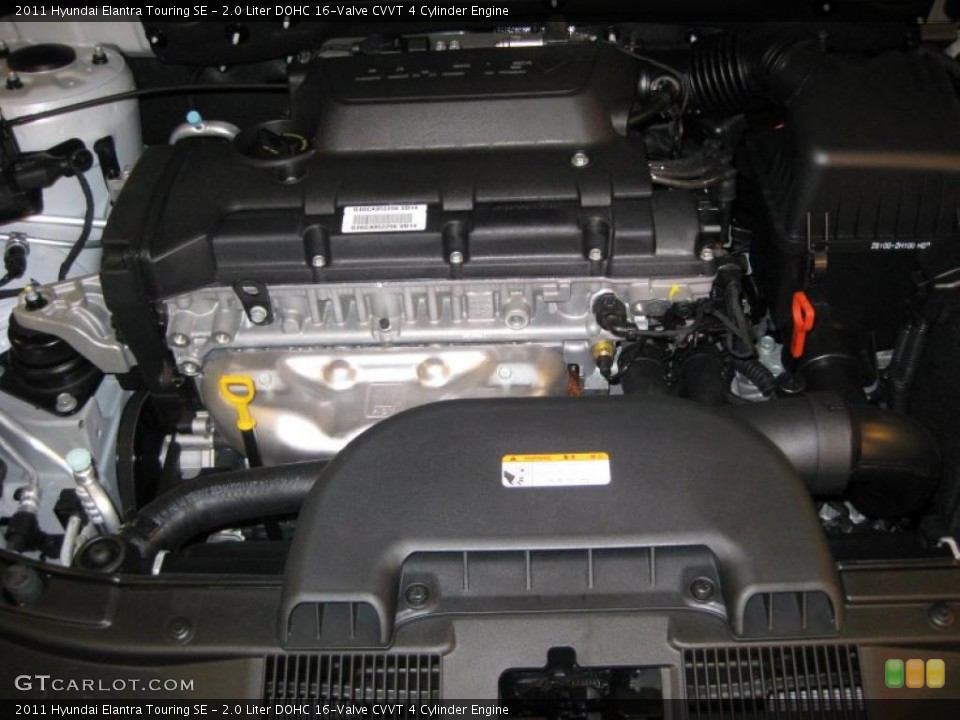 2.0 Liter DOHC 16-Valve CVVT 4 Cylinder Engine for the 2011 Hyundai Elantra #40352566