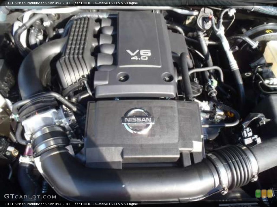 4.0 Liter DOHC 24-Valve CVTCS V6 Engine for the 2011 Nissan Pathfinder #40355429
