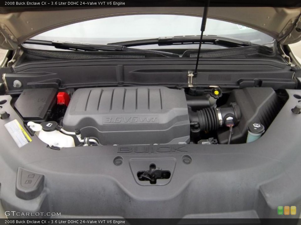 3.6 Liter DOHC 24-Valve VVT V6 Engine for the 2008 Buick Enclave #40355601