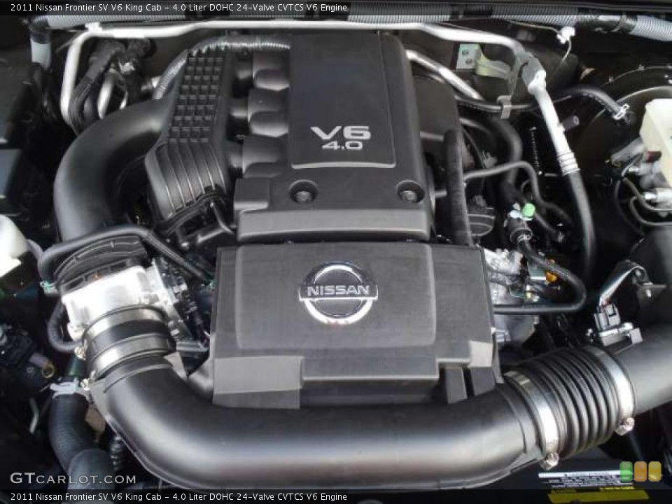 4.0 Liter DOHC 24-Valve CVTCS V6 Engine for the 2011 Nissan Frontier #40355625