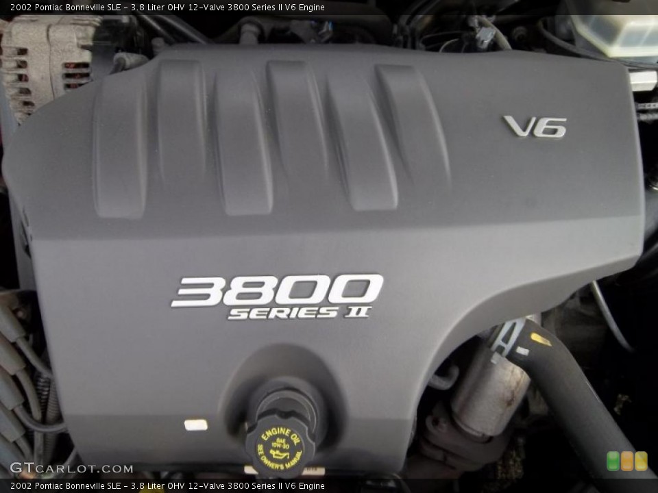 3.8 Liter OHV 12-Valve 3800 Series II V6 Engine for the 2002 Pontiac Bonneville #40358548