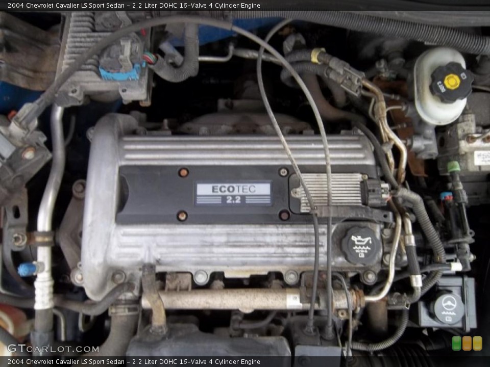 2.2 Liter DOHC 16-Valve 4 Cylinder Engine for the 2004 Chevrolet Cavalier #40359957