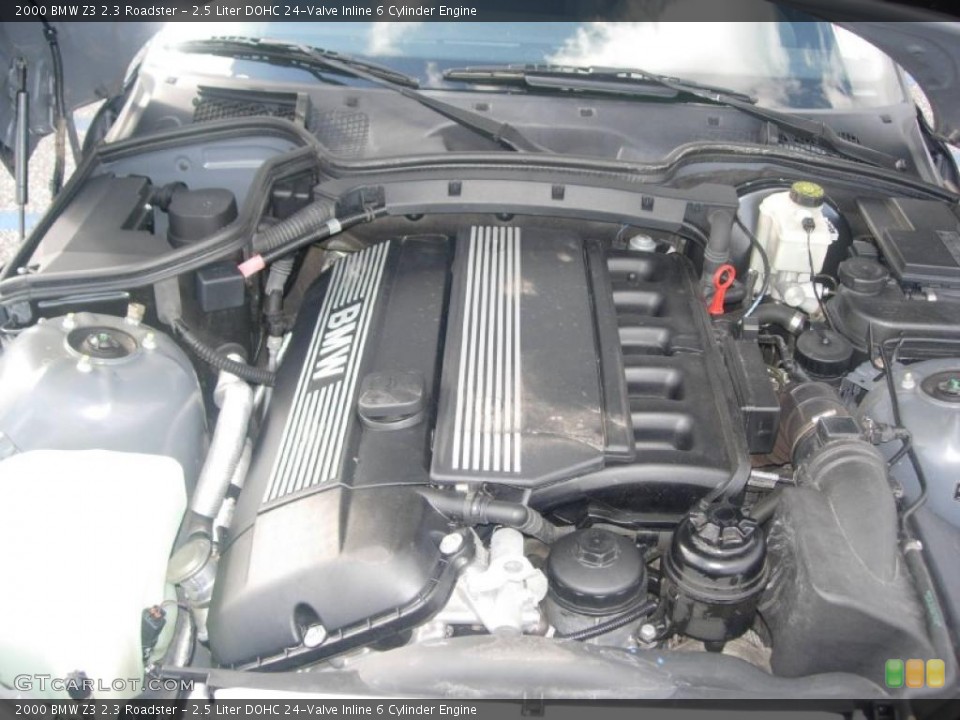 2.5 Liter DOHC 24-Valve Inline 6 Cylinder Engine for the 2000 BMW Z3 #40360377